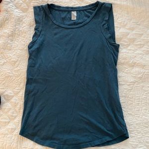 Dark Teal Muscle Tee/Tank